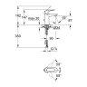 Смеситель Grohe BauEdge [23329000]