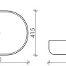 Умывальник Ceramica Nova Element CN6047MC
