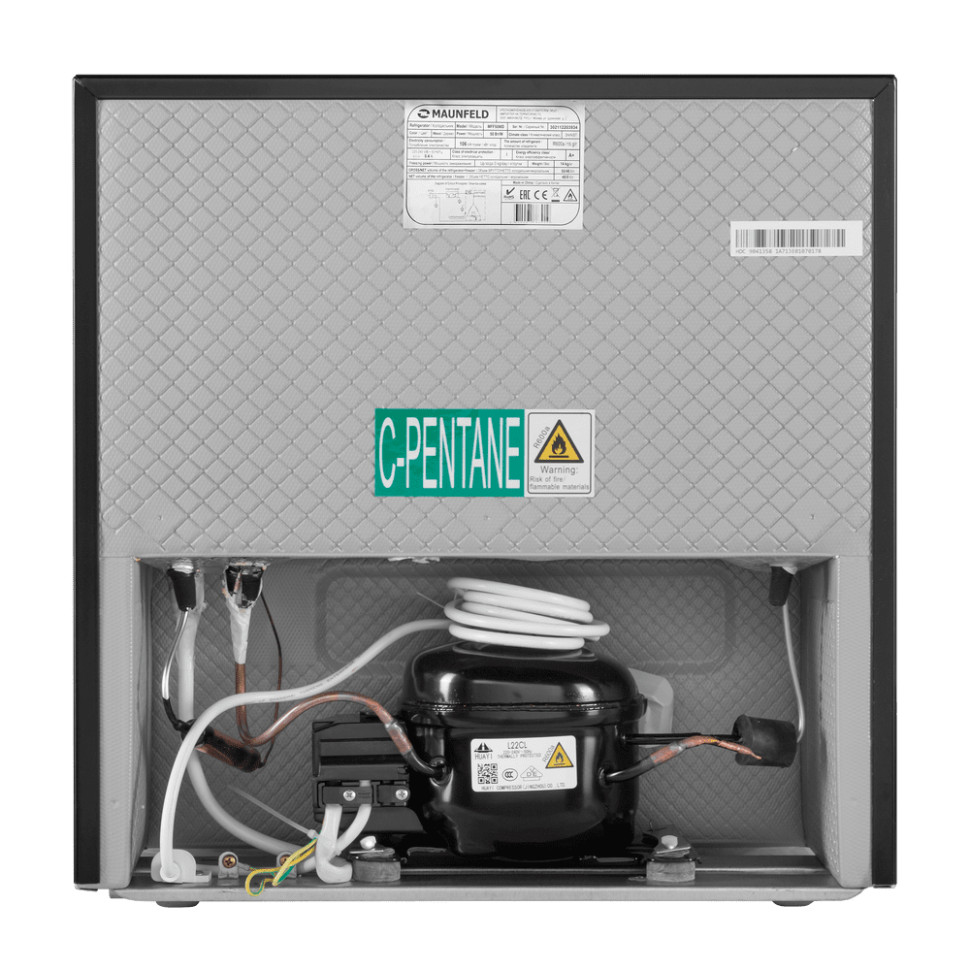 Однокамерный холодильник Maunfeld MFF50WD