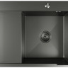 Кухонная мойка Mixline Pro 552929 (черный графит, с сифоном)