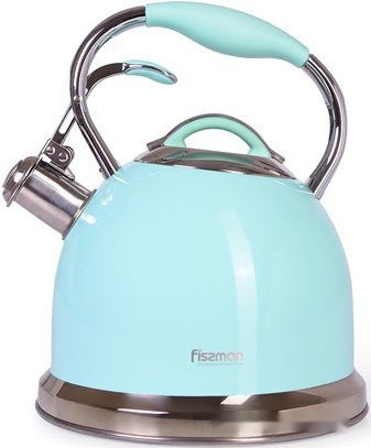 Чайник со свистком Fissman Felicity 5958 (аквамарин)