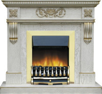 Камин Smolcom Corsica STD (белый дуб)