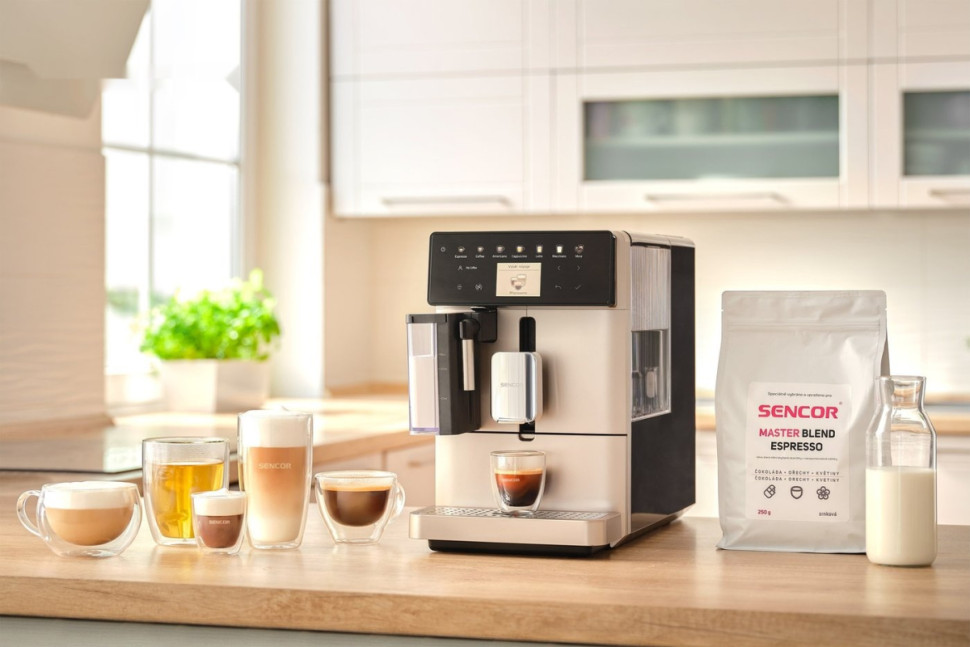 Кофемашина Sencor SES 9350CH