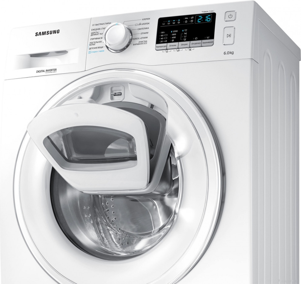 Стиральная машина Samsung WW60K40G08WDLP