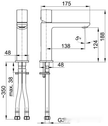 Смеситель Armatura Morganit 4922-815-00