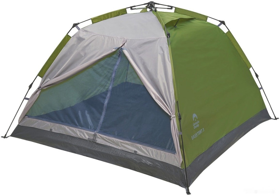 Палатка Jungle Camp Easy Tent 3 (зеленый/серый)
