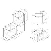 Духовой шкаф Krona BREVE 45 WH