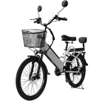 Электровелосипед Yakama S3 (серый)