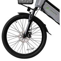 Электровелосипед Yakama S3 (серый)