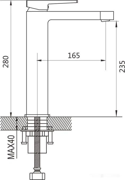 Смеситель Shevanik S6811H