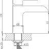 Смеситель Haiba HB10805-8 (белый)