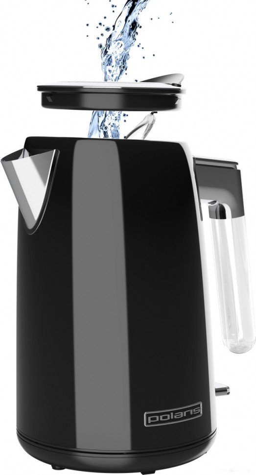 Электрический чайник Polaris PWK 1746CA Water Way Pro (черный)
