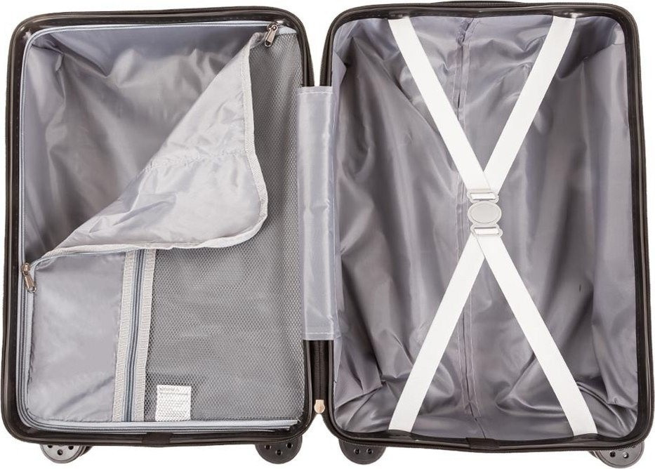 Чемодан-спиннер Supra Luggage STS-1003-L (Silver Quartz)