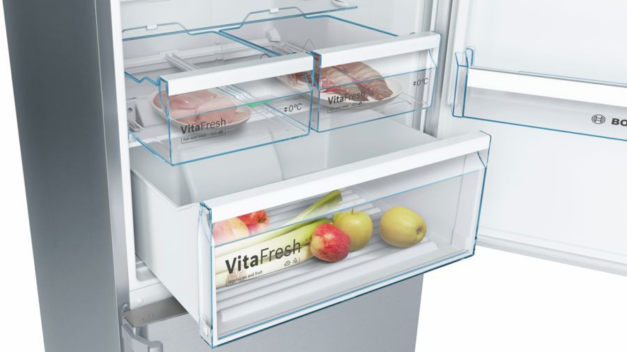 Холодильник с нижней морозильной камерой Bosch KGN49XI2OR
