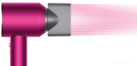 Фен Dyson HD08 Supersonic (фуксия/серебристый)
