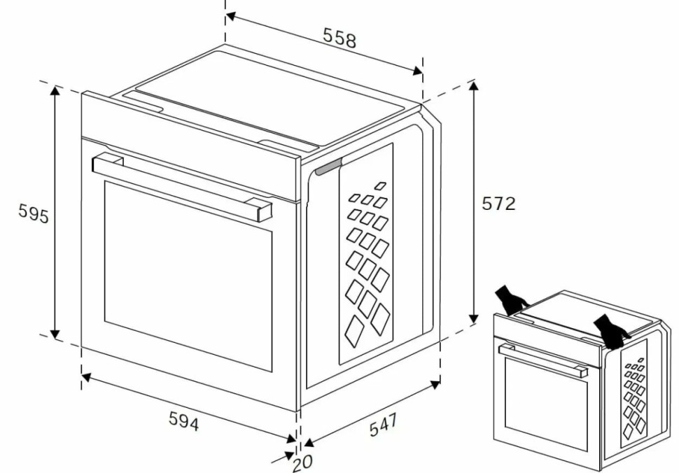 Духовой шкаф Indesit IFE 4841 J BL