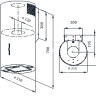 Вытяжка Weissgauff Tubus 70 WH