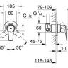 Смеситель Grohe BauFlow 124900