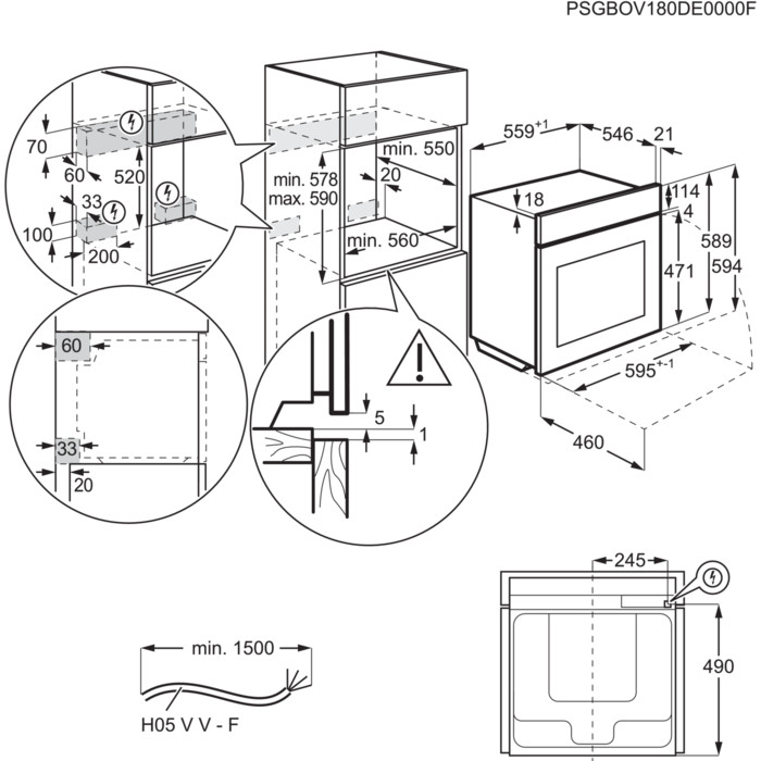 Духовой шкаф Electrolux OKD 5C70X