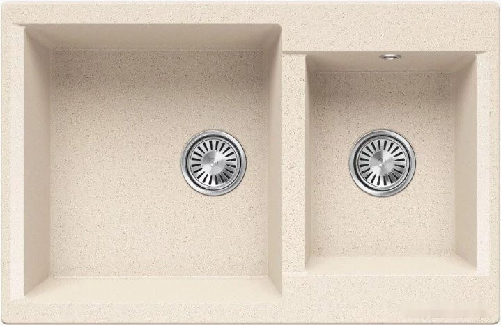 Кухонная мойка Polygran Brig 772 (кремовый)