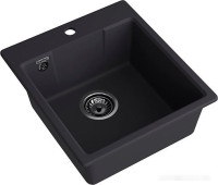 Кухонная мойка GranFest QUARZ GF-UR-644 (черный)
