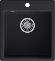 Кухонная мойка GranFest QUARZ GF-UR-644 (черный)