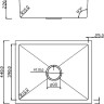 Кухонная мойка Roxen Uno 560210-54-GS (с ролл-матом и дозатором)