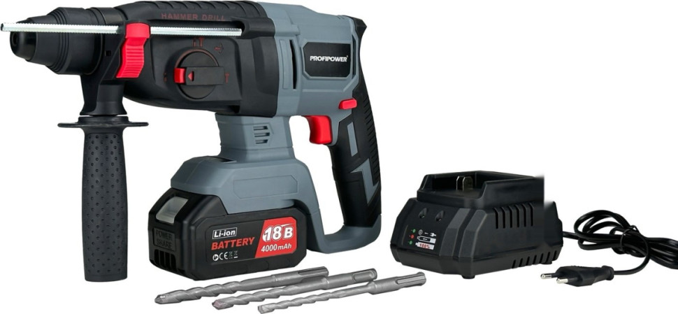 Перфоратор Profipower MKDHR-18V (с 1-им АКБ, кейс)