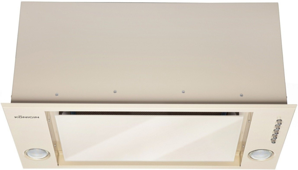 Вытяжка Konigin Checkbox 60 (слоновая кость)