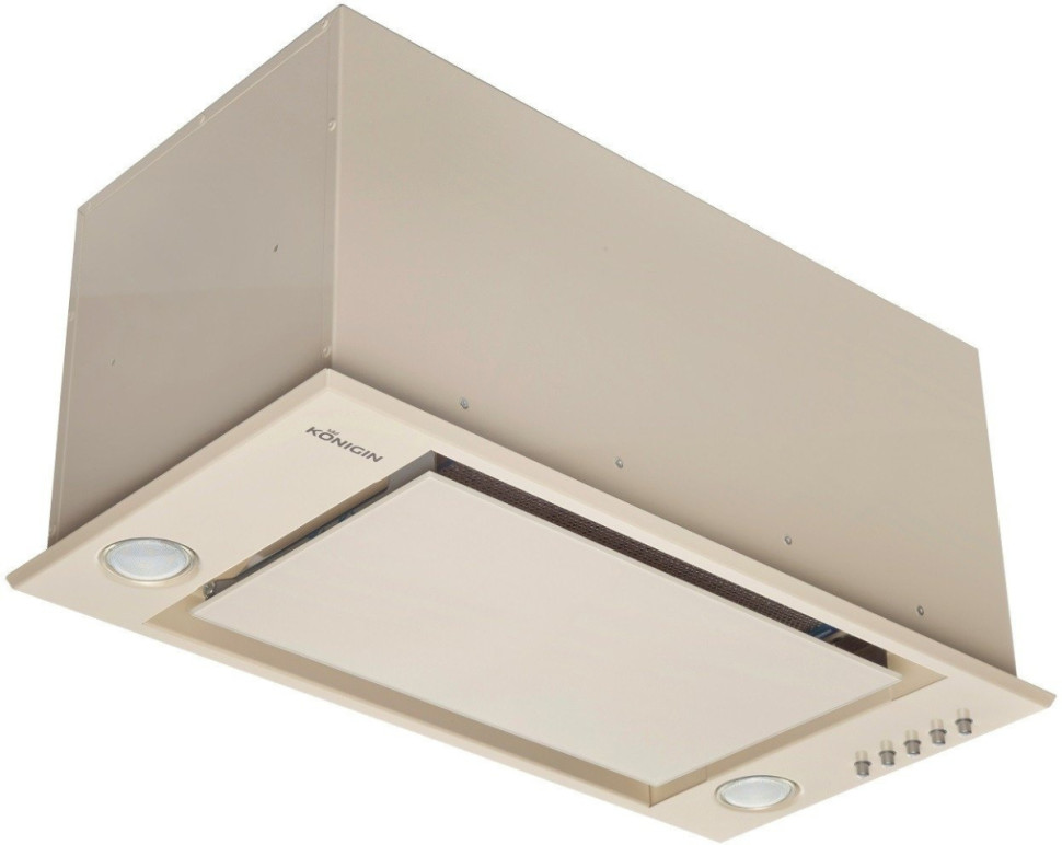Вытяжка Konigin Checkbox 60 (слоновая кость)
