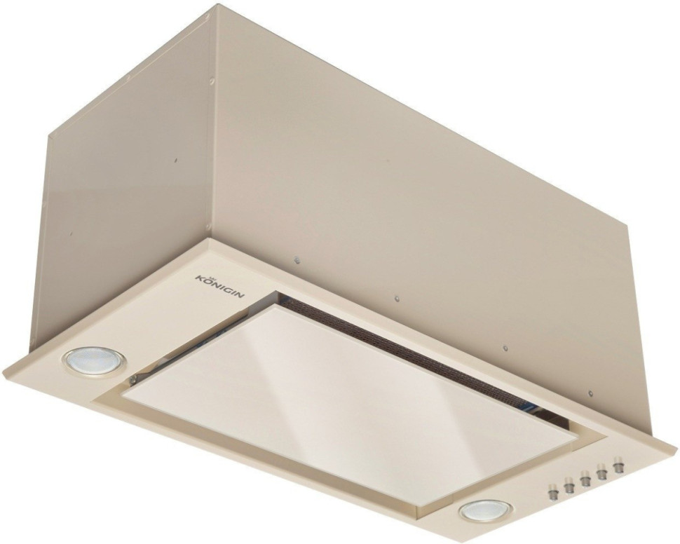 Вытяжка Konigin Checkbox 60 (слоновая кость)