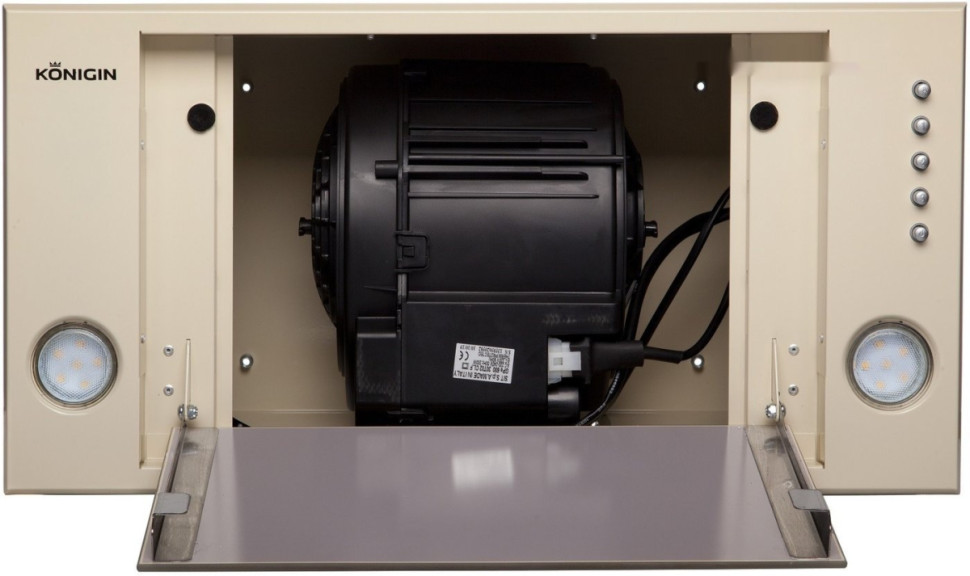 Вытяжка Konigin Checkbox 60 (слоновая кость)