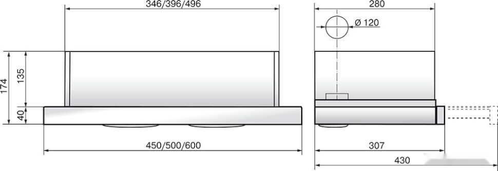 Вытяжка Elikor Интегра Glass 50Н-400-В2Д (нержавеющая сталь/белое стекло) (940978)