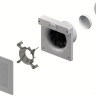 Вытяжная вентиляция Vortice ME 100/4" LL T (черный металлик)