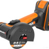 Угловая шлифмашина Worx WX801 (с 1-им АКБ, кейс)