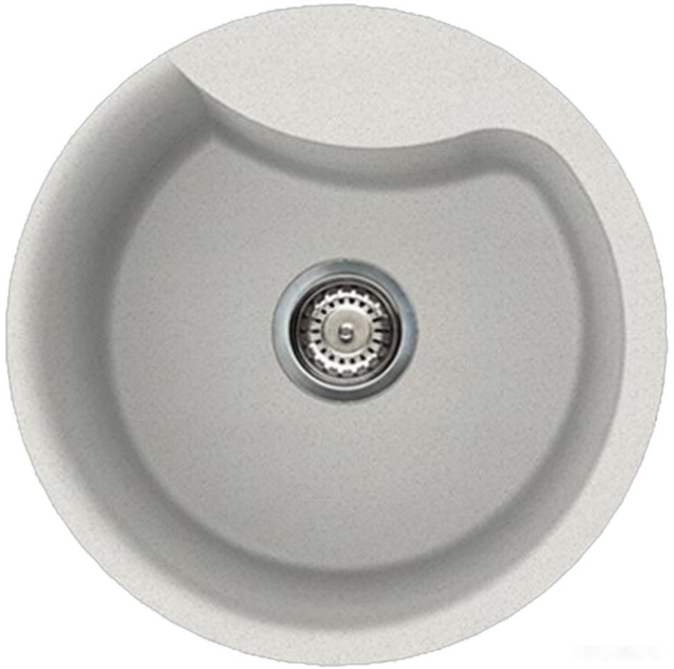 Кухонная мойка Elleci Ego Round G52 Bianco Pietra