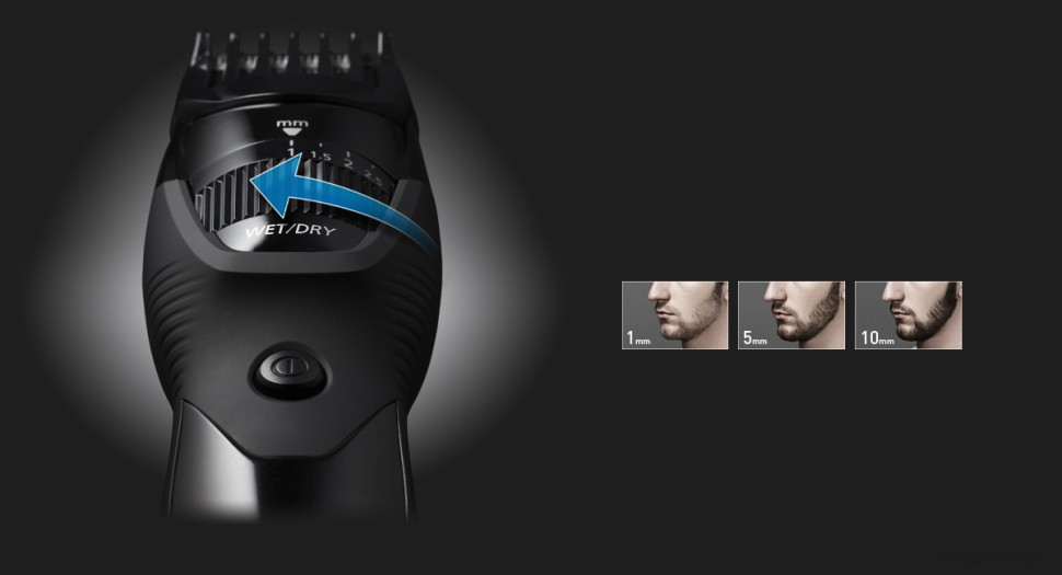 Машинка для стрижки волос Panasonic ER-GB42-K451