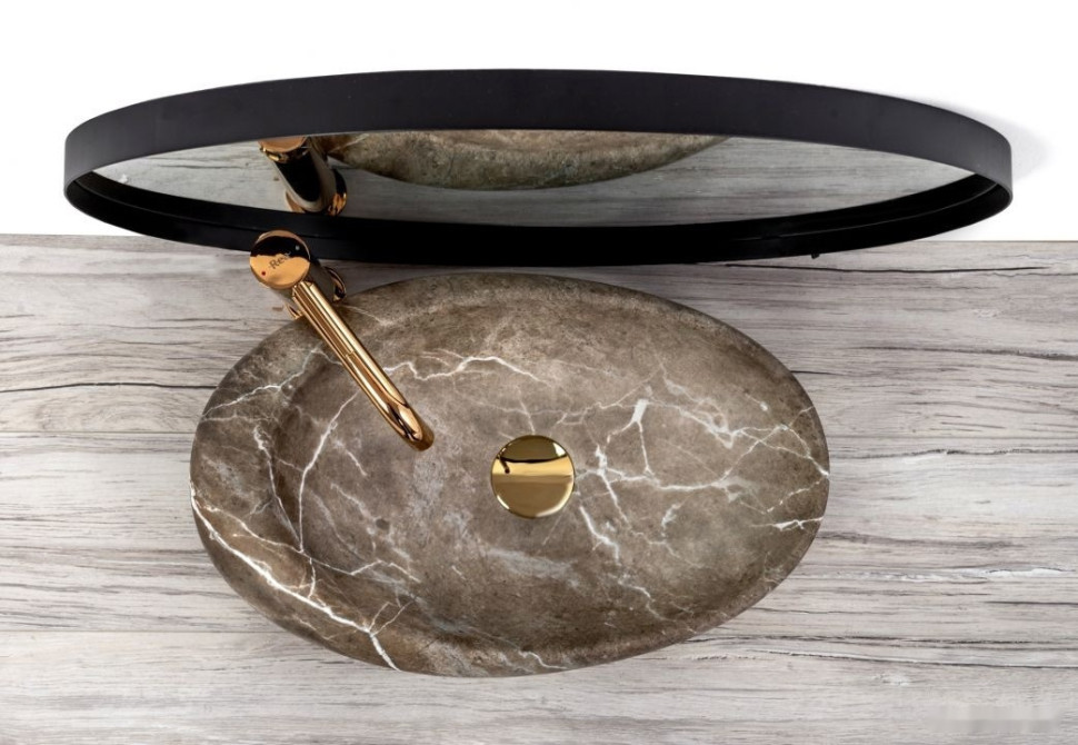 Умывальник Rea Roxy B Stone Nature U6650