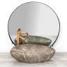 Умывальник Rea Roxy B Stone Nature U6650