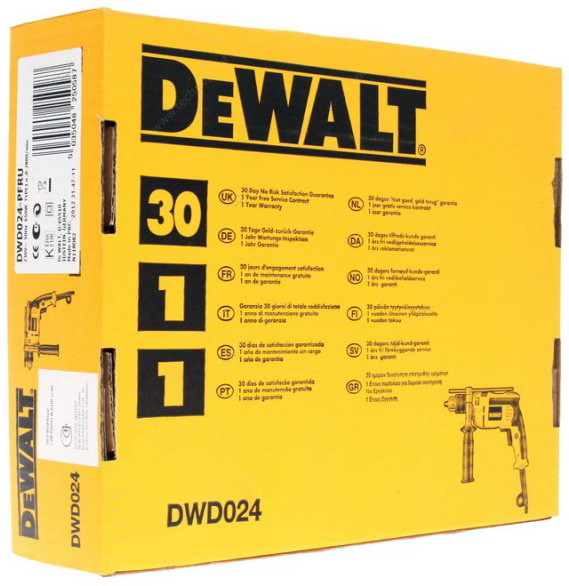Дрель ударная DeWALT DWD024