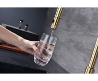 Смеситель Paulmark Galant Ga213077-SBG (золото/светлое брашированное золото)