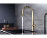 Смеситель Paulmark Galant Ga213077-SBG (золото/светлое брашированное золото)