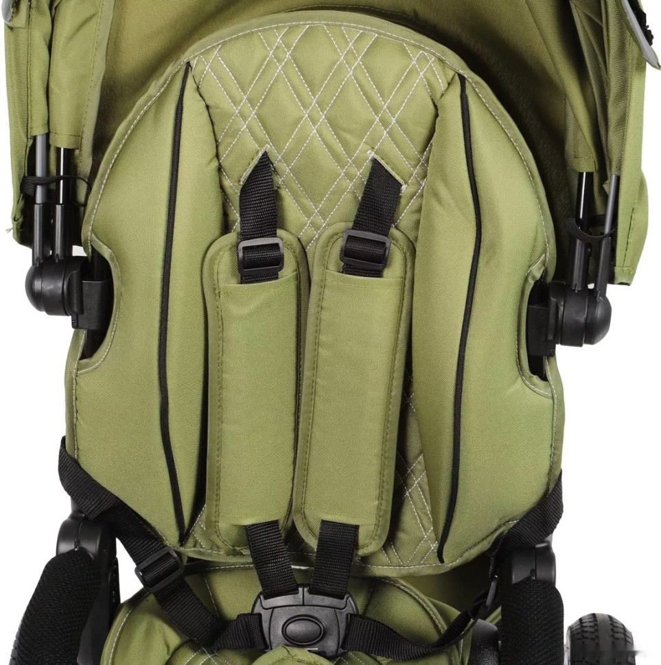 Детский велосипед Moby Kids Leader 360° 12x10 AIR (оливковый)