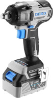 Гайковерт Deko ZKIS Set 083-1087 (с 2-мя АКБ, кейс)