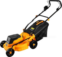 Deko DKLM40V + DKCW25 085-2025 (газонокосилка, мойка высокого давления, 2 АКБ)