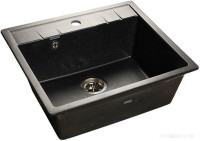 Кухонная мойка GranFest Quadro GF-Q561 (черный)