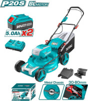 Газонокосилка Total TLMLI20202 (с 2-мя АКБ)