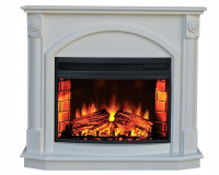 Камин Smolcom Lagos FS25 (белый)