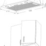 Вытяжка Korting KHI 6530 W Вытяжка Korting KHI 6530 W