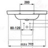 Умывальник Laufen MODERNA PLUS 8135420001041